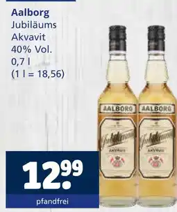 Getränkewelt Aalborg jubiläums akvavit Angebot