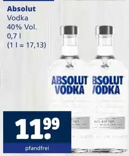 Getränkewelt Absolut Angebot