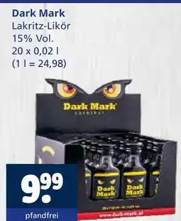 Getränkewelt Dark mark lakritz-likör Angebot