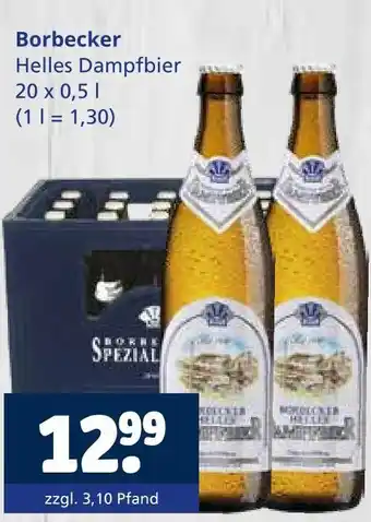Getränkewelt Borbecker helles dampfbier Angebot