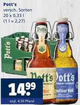 Getränkewelt Pott's pott's Angebot