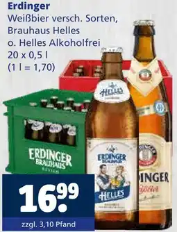 Getränkewelt Erdinger weißbier Angebot