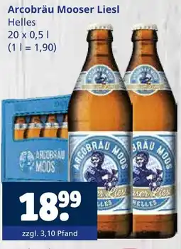 Getränkewelt Arcobräu mooser liesl helles Angebot