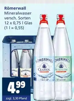 Getränkewelt Römerwall mineralwasser Angebot