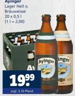 Getränkewelt Ayinger lager hell Angebot