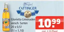 Getränke Oase Oettinger glorietta Angebot
