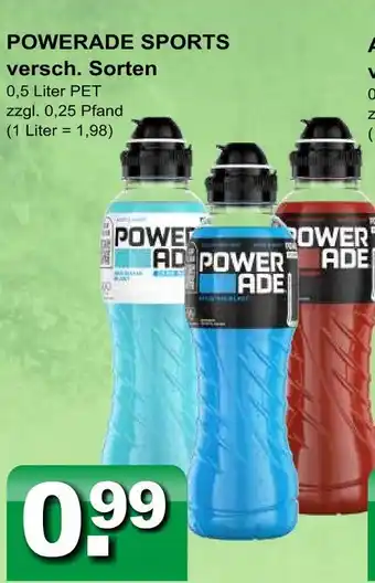Getränkeparadies Gefromm Powerade sports Angebot