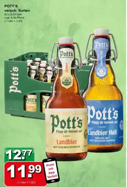 Getränkeparadies Gefromm Pott's landbier Angebot