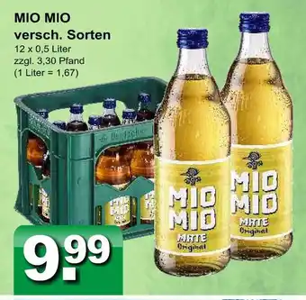 Getränkeparadies Gefromm Mio mio Angebot