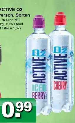 Getränkeparadies Gefromm Active o2 iced berry Angebot