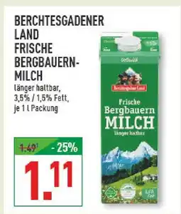 Marktkauf Berchtesgadener land frische bergbauern-milch Angebot