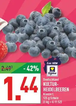 Marktkauf Kultur-heidelbeeren Angebot