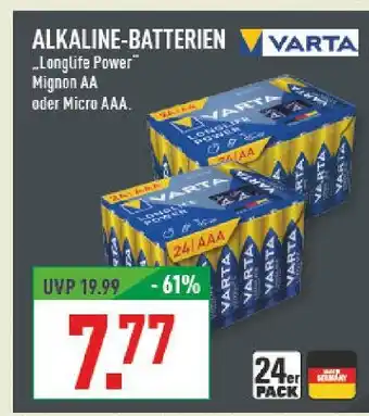 Marktkauf Varta mignon aa Angebot