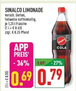 Marktkauf Sinalco limonade Angebot