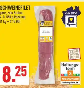 Marktkauf Schweinefilet Angebot