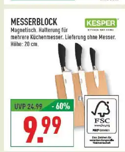 Marktkauf Kesper messerblock Angebot