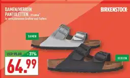 Marktkauf Birkenstock damen pantoletten „arizona“ Angebot
