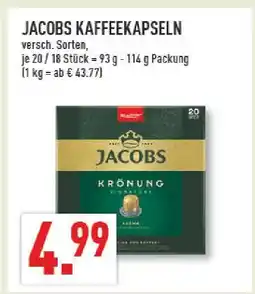 Marktkauf Jacobs kaffekapseln Angebot