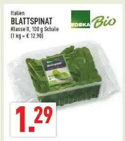 Marktkauf Edeka bio blattspinat Angebot
