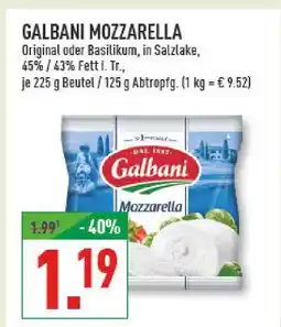Marktkauf Galbani mozzarella Angebot