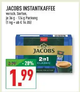 Marktkauf Jacobs instantkaffee Angebot