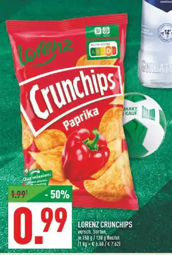 Marktkauf Lorenz crunchips Angebot