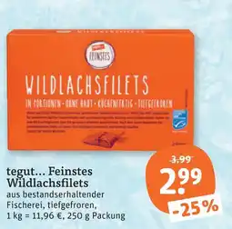 tegut Tegut... wildlachsfilets Angebot