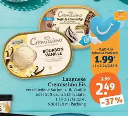 tegut Langnese vanille Angebot