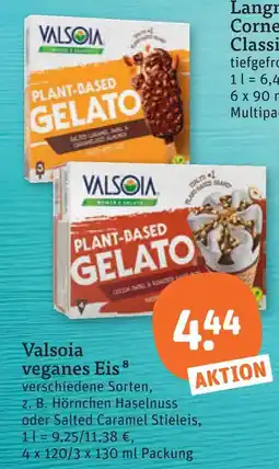tegut Valsoia veganes eis Angebot