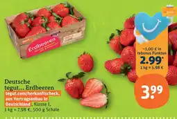 tegut Tegut... deutsche erdbeeren Angebot