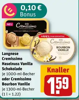 nahkauf Langnese cremissimo haselnuss vanilla schokolade Angebot