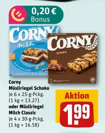 nahkauf Corny müsliriegel schoko Angebot