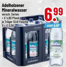 trinkgut Adelholzener mineralwasser Angebot