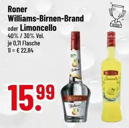 trinkgut Roner williams-birnen-brand Angebot