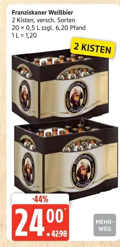 Marktkauf Franziskaner weißbier Angebot