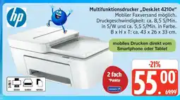 Marktkauf Hp multifunktionsdrucker deskjet 4210e Angebot