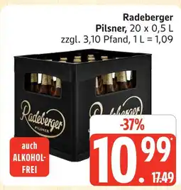 Marktkauf Radeberger pilsner Angebot