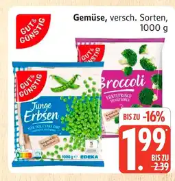 Marktkauf Gut & günstig gemüse Angebot