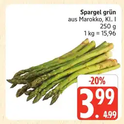 Marktkauf Spargel grün Angebot