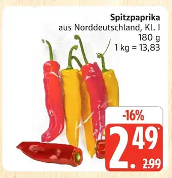 Marktkauf Spitzpaprika Angebot