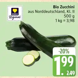 Marktkauf Edeka regional bio zucchini Angebot