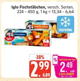 Marktkauf Iglo fischstäbchen Angebot