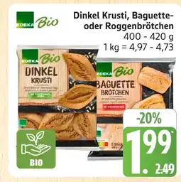Marktkauf Edeka bio dinkel krusti Angebot