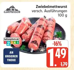 Marktkauf Gutfleisch zwiebelmettwurst Angebot