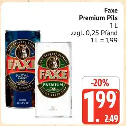 Marktkauf Faxe premium pils Angebot