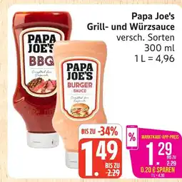 Marktkauf Papa joe's grill- und würzsauce Angebot