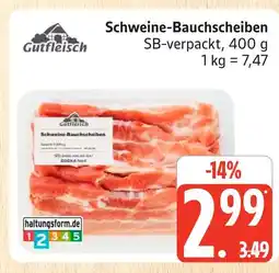 Marktkauf Gutfleisch schweine-bauchscheiben Angebot