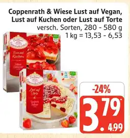 Marktkauf Coppenrath & wiese lust auf kuchen Angebot