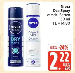 Marktkauf Nivea deo spray Angebot