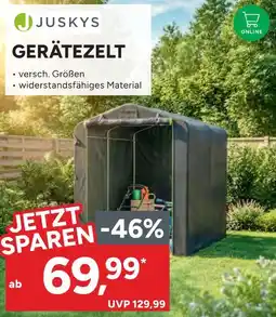 Marktkauf Juskys gerätezelt Angebot